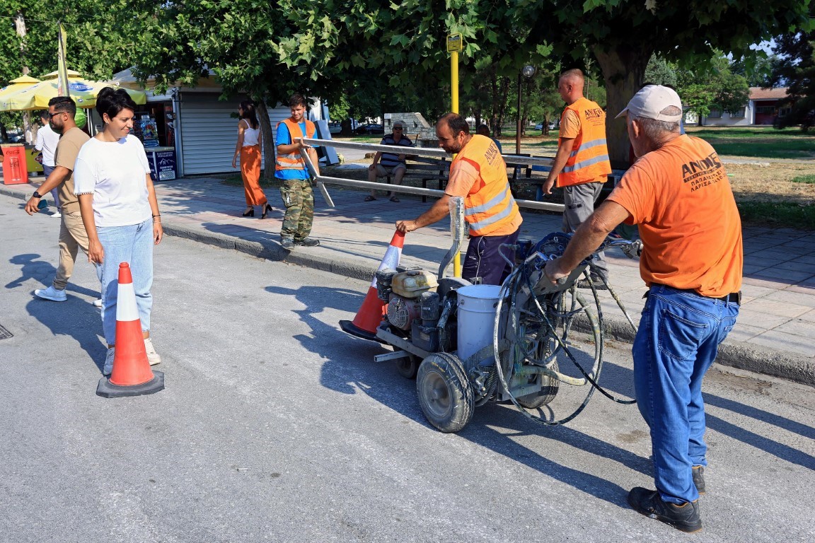 Οδικά έργα στον Δ.Τυρνάβου από την Περιφέρεια Θεσσαλίας 